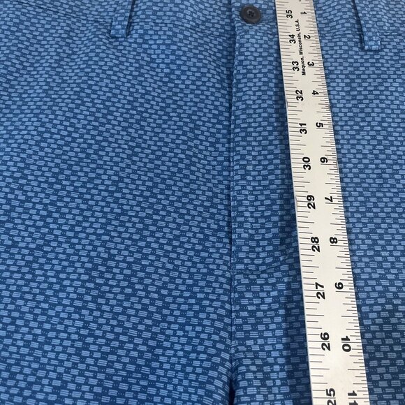 PGA Tour Blue Patterned Cargo Shorts - Picture 4 of 10